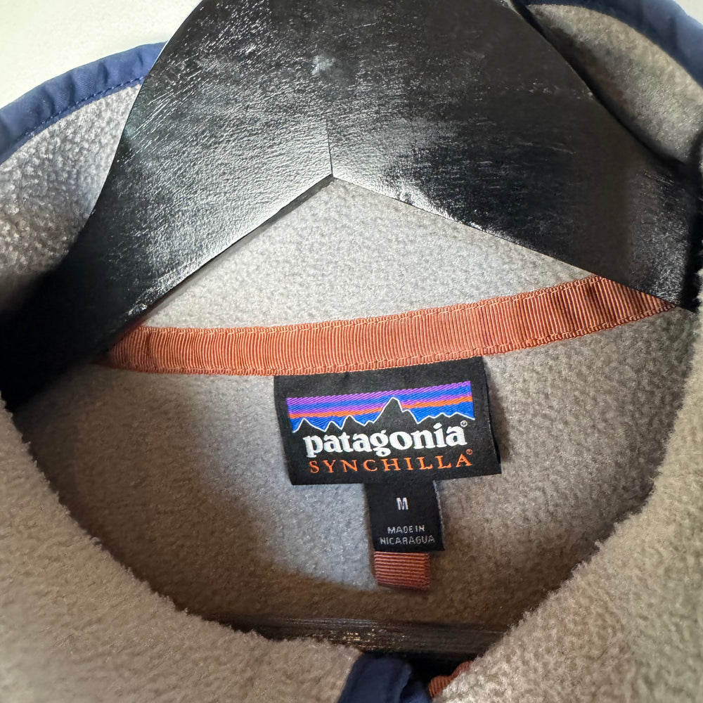 Vintage PATAGONIA Synchilla Snap T Fleece Sweater