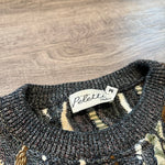 Vintage 90's Heavy CABLE Knit Sweater