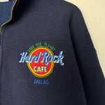 Vintage 90's HARD ROCK CAFE 1/4 Zip Sweatshirt