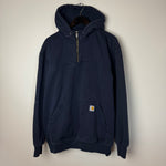 CARHARTT Heavyweight 1/4 Zip Hoodie Sweatshirt