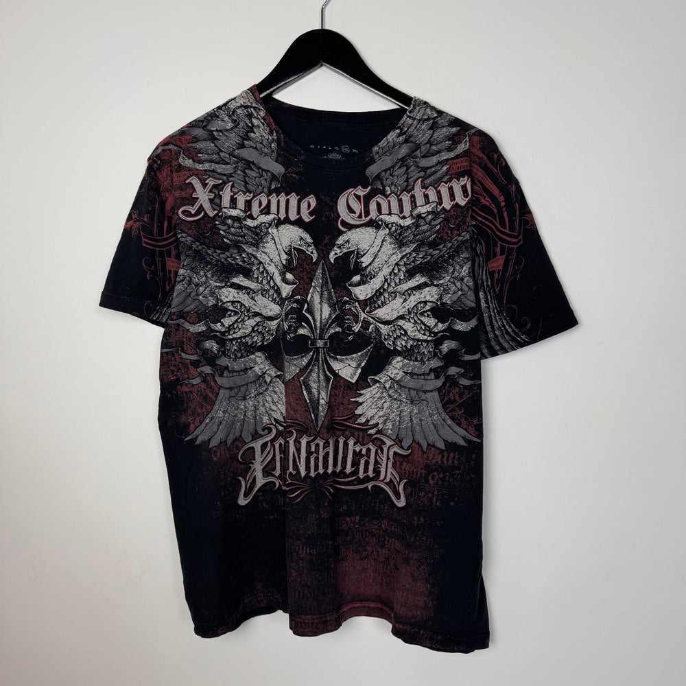 Vintage XTREME COUTURE Randy The Natural Couture MMA Tshirt