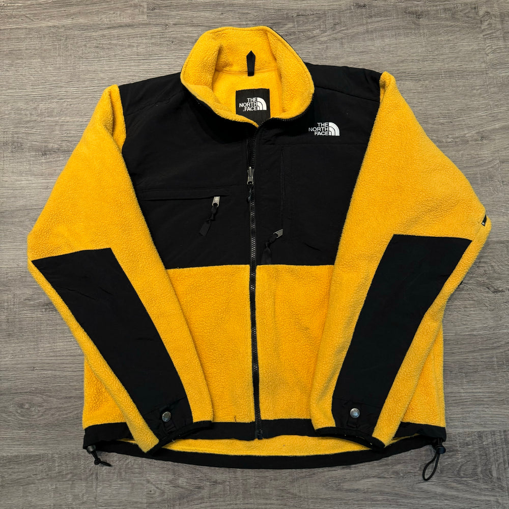 Vintage THE NORTH FACE Yellow Denali Fleece Jacket