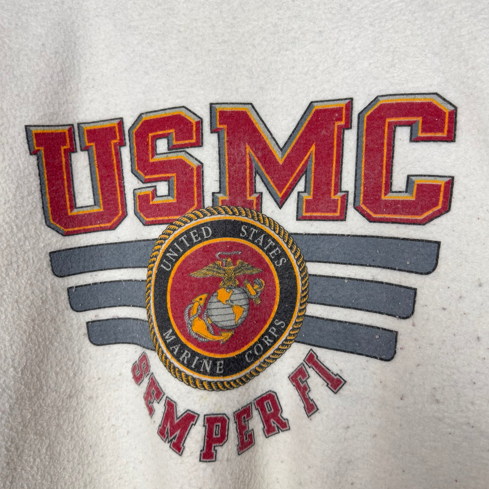 Vintage 90's USMC Marine Corps Varsity Sweatshirt