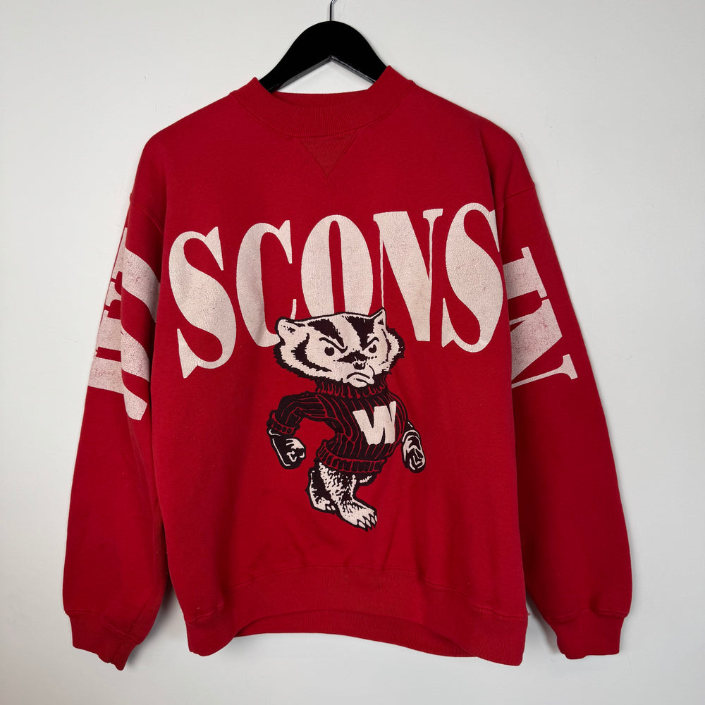 Vintage 90's University of WISCONSIN Varsity Sweatshirt