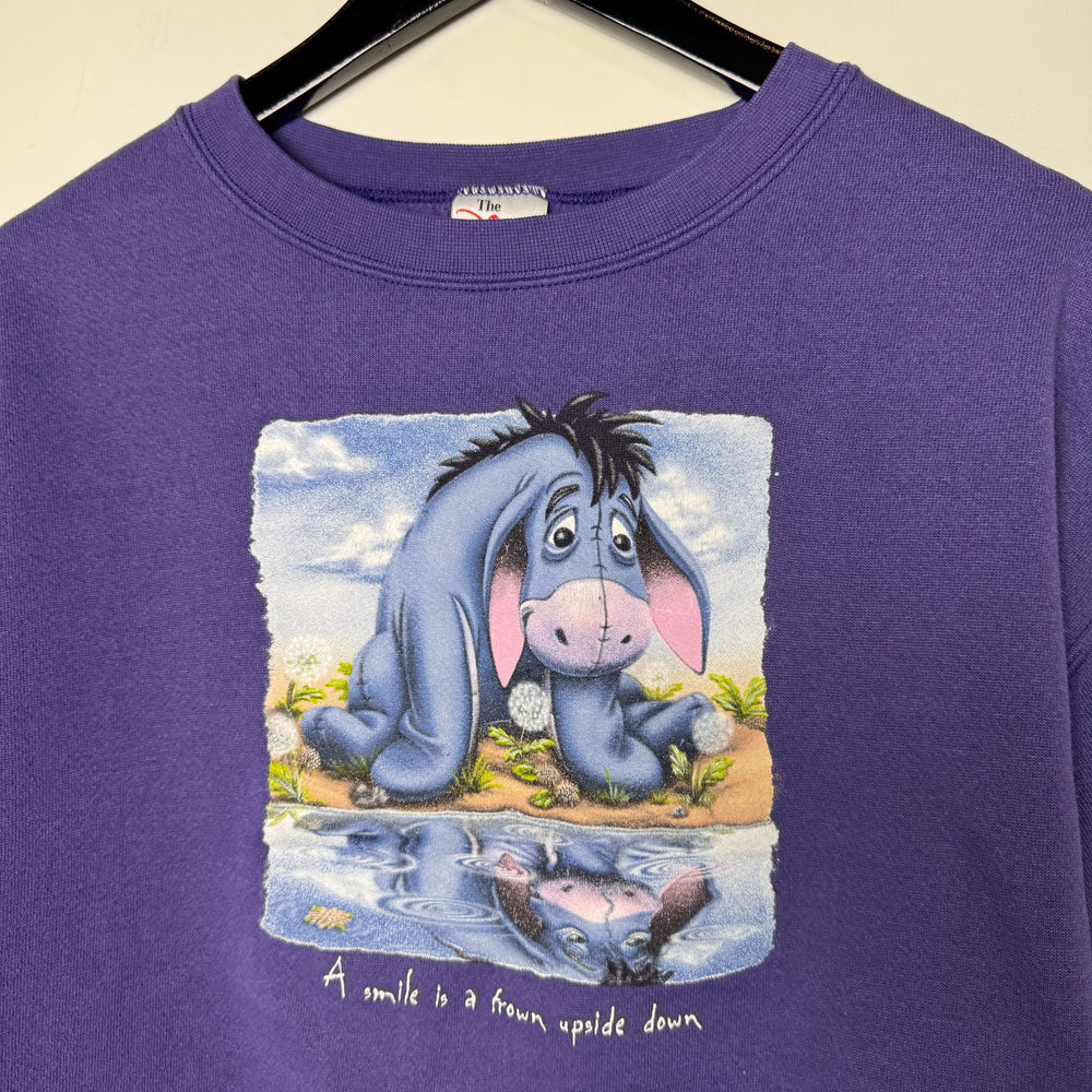 Vintage 90's DISNEY Winnie The Pooh EEYORE Sweatshirt