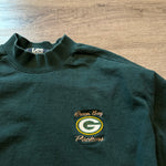 Vintage 90's NFL Green Bay PACKERS Mock Neck Sweatshirt