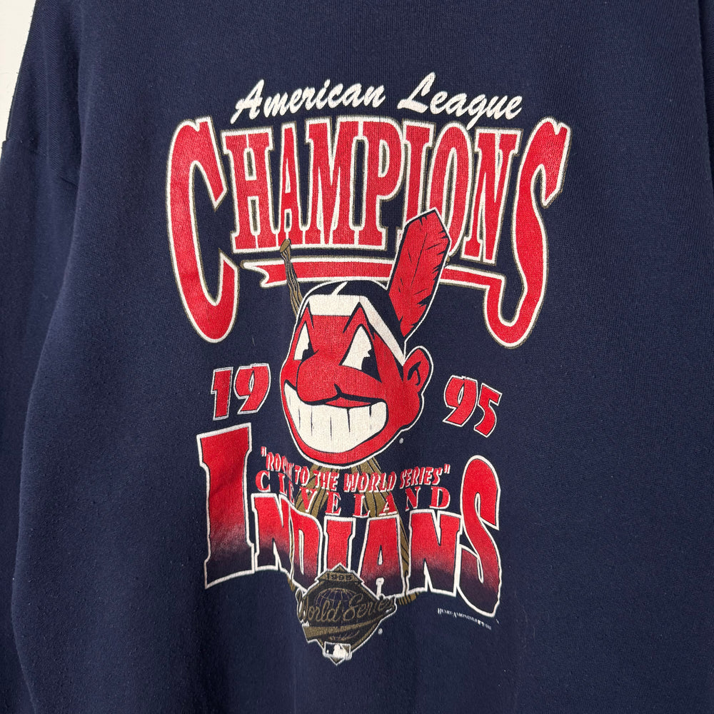 Vintage 90's MLB Cleveland INDIANS Sweatshirt