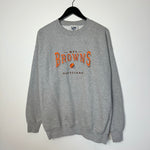 Vintage 90's NFL Cleveland BROWNS Embroidered Sweatshirt