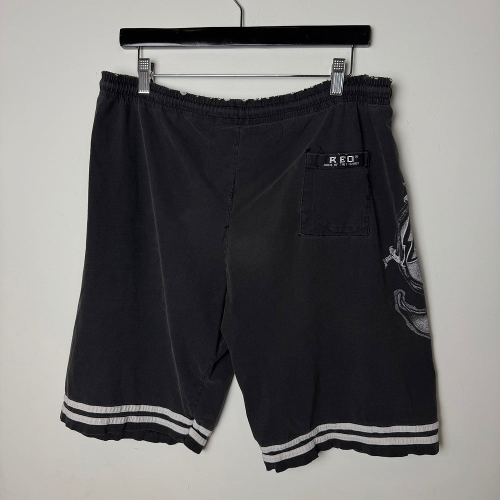 Vintage SLAYER Metal Band Distressed Cotton Shorts
