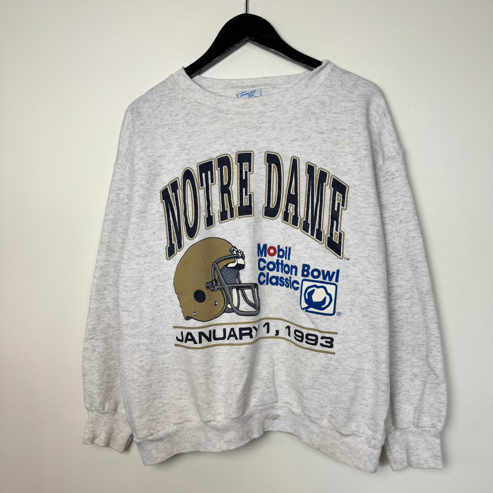 Vintage 1993 University of NOTRE DAME Varsity Sweatshirt