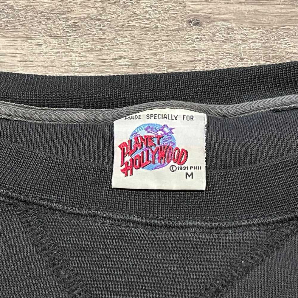 Vintage 1991 PLANET HOLLYWOOD Sydney Australia Crewneck Sweatshirt