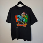 Vintage 90's University of MIAMI Hurricanes Varsity Tshirt