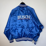 Vintage 1980's BUSCH Beer Promo Satin Bomber Jacket