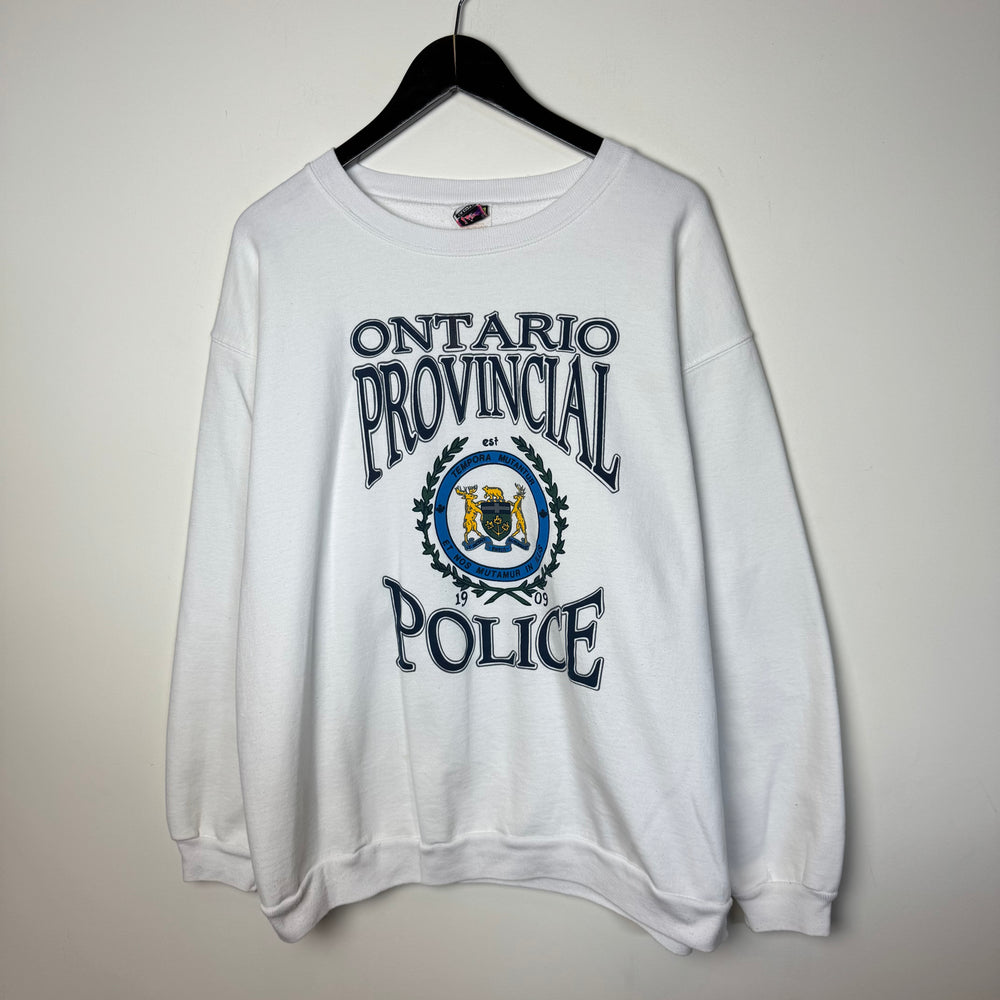 Vintage 90's ONTARIO PROVINCIAL POLICE Sweatshirt