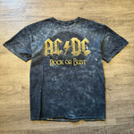 ACDC Rock or Bust Tour Tie Dye Band Tshirt