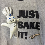 Vintage 90's PILSBURY Dough Boy JUST BAKE IT Tshirt