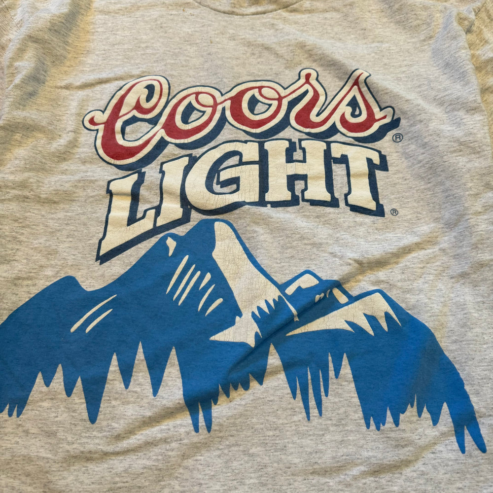 Vintage 90's COORS LIGHT Beer Promo Tshirt