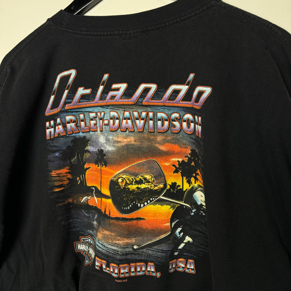 Vintage HARLEY DAVIDSON Orlando Long Sleeve Tshirt