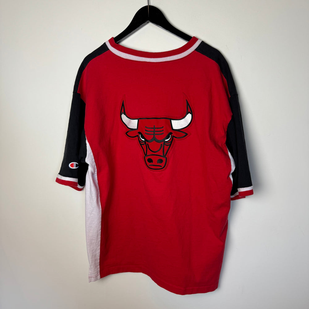 Vintage 90's NBA Chicago BULLS Champion Shooting Shirt