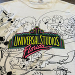 Vintage 90's UNIVERSAL STUDIOS Characters All Over Print Tshirt