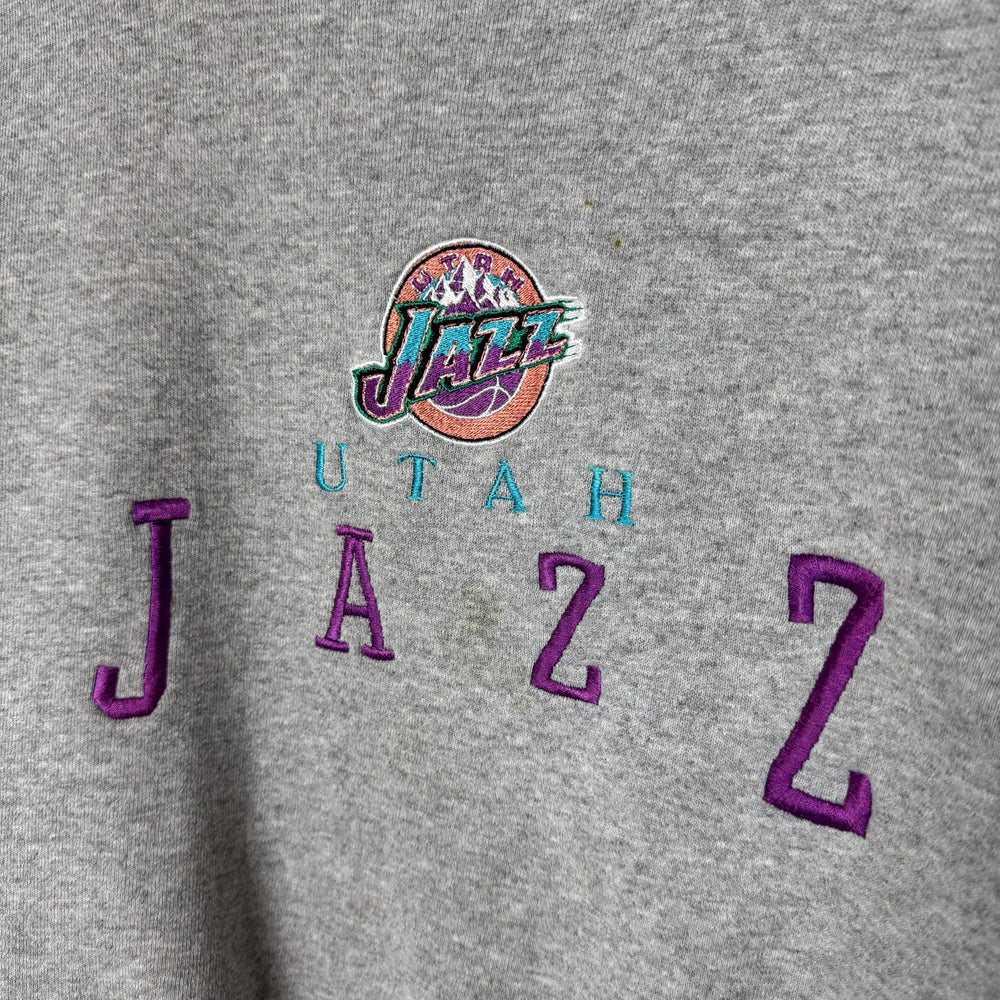 Vintage 90's NBA Utah JAZZ Embroidered Sweatshirt