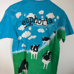 Vintage 90's BEN & JERRY'S Liquid Blue Euphoria Tshirt
