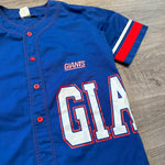 Vintage 90's NFL New York GIANTS Button Up Jersey Shirt