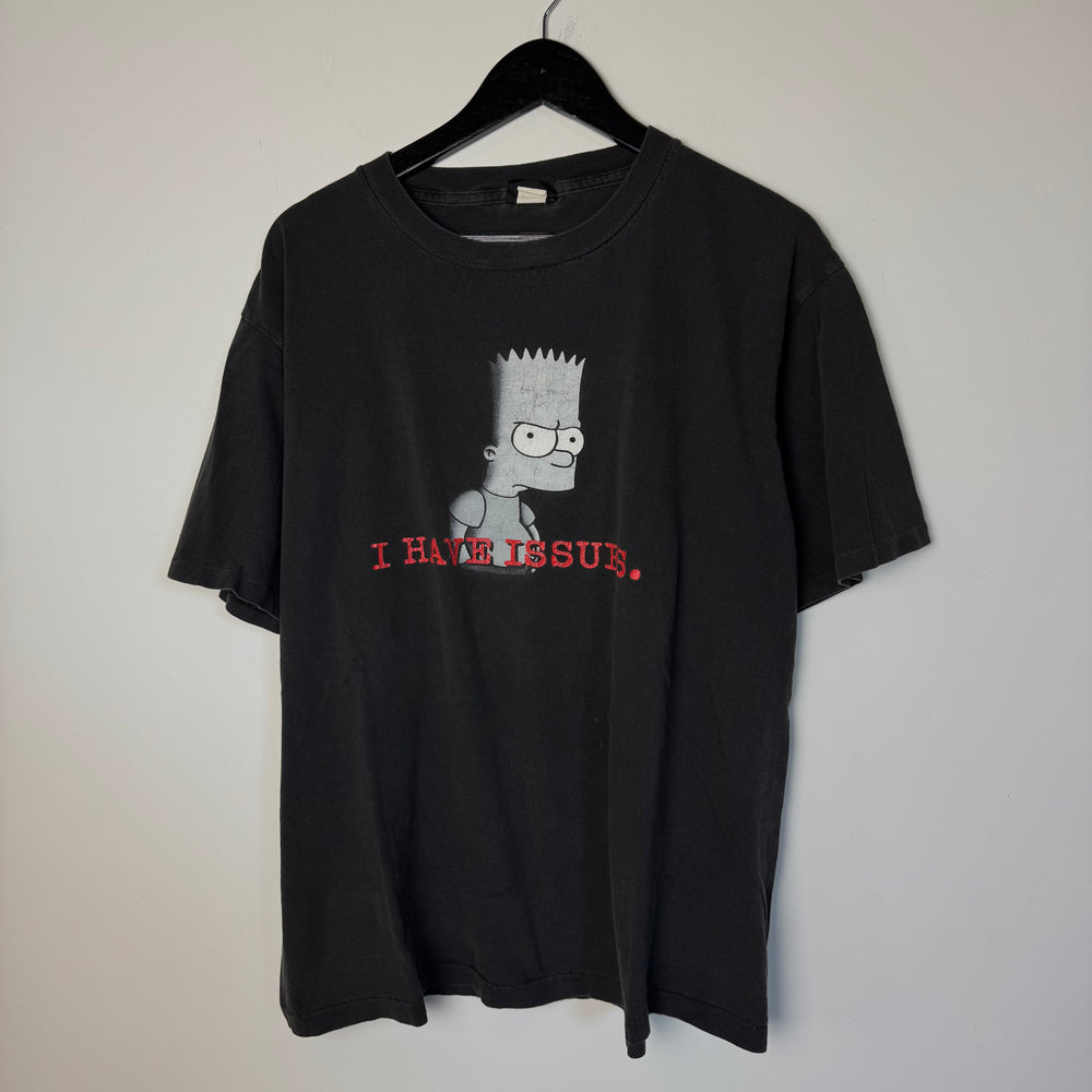 Vintage 90's THE SIMPSONS I Have Issues Tshirt