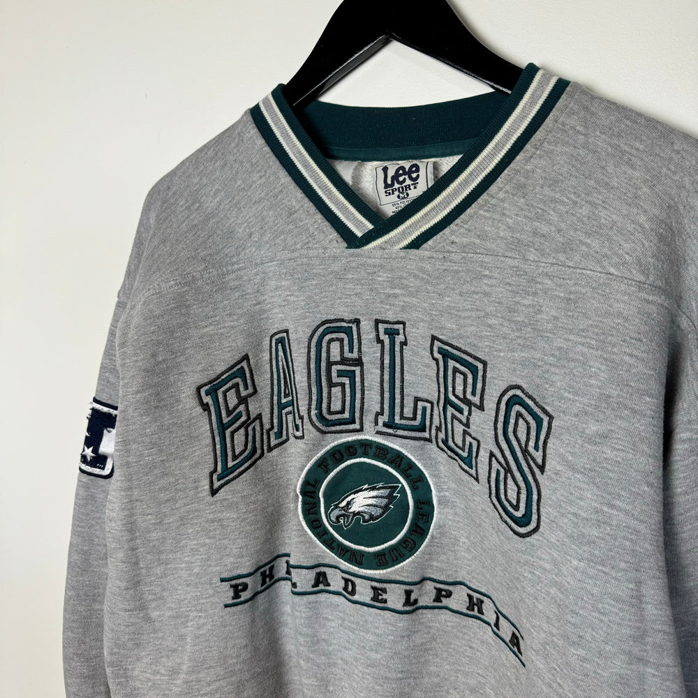 Vintage 90's NFL Philadelphia EAGLES Embroidered Sweatshirt