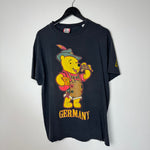 Vintage 90's DISNEY Winnie The Pooh GERMAN Epcot Tshirt