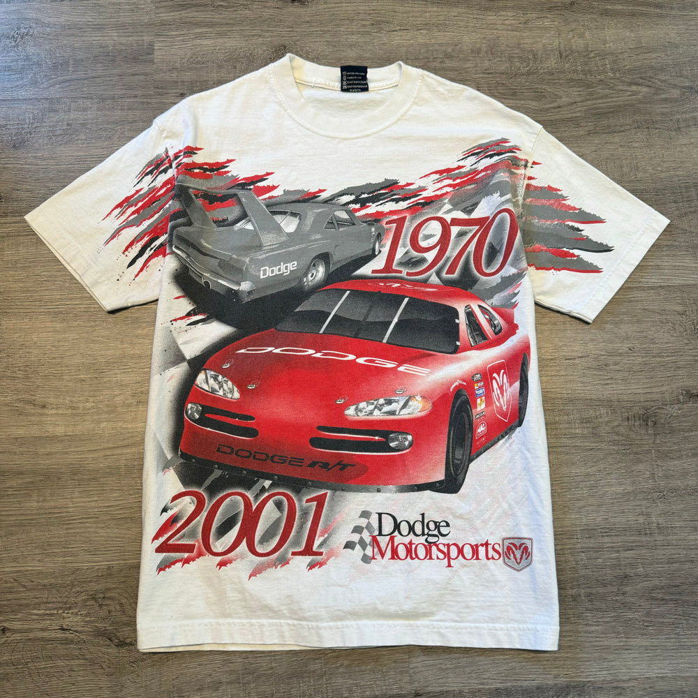 Vintage 2001 DODGE MOTORSPORTS We're Back Tshirt