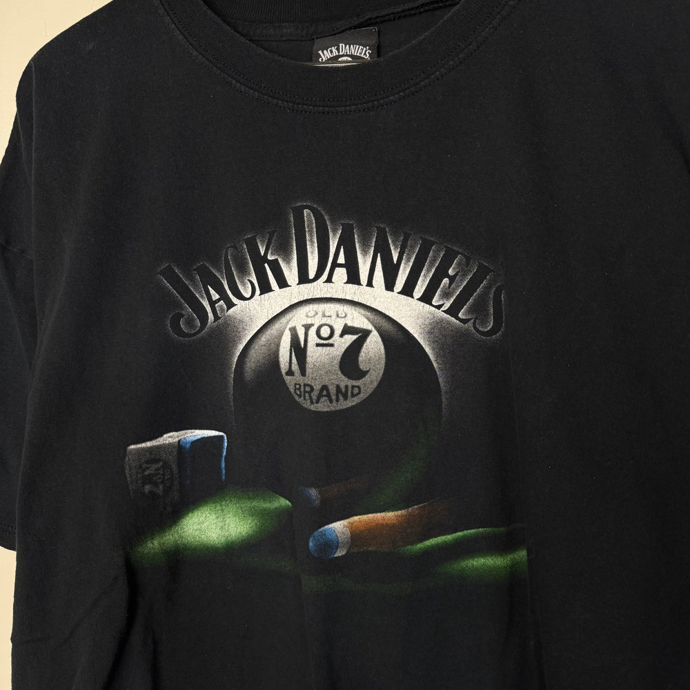 Vintage JACK DANIELS Whiskey & Billiards Tshirt