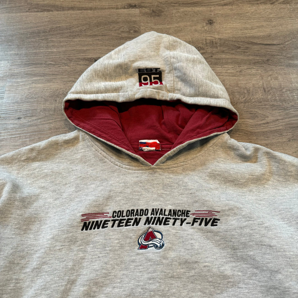 Vintage NHL Colorado AVALANCHE Hoodie Sweatshirt