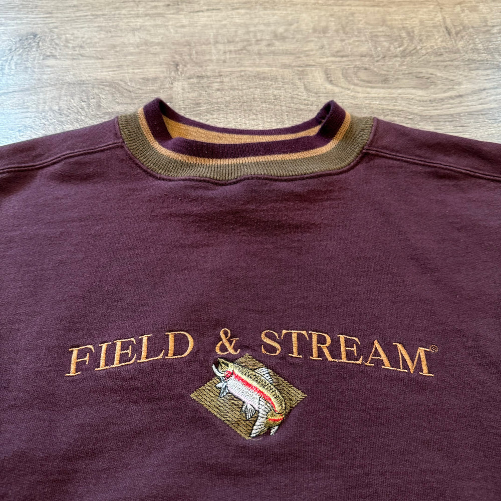 Vintage 90's FIELD & STREAM Bass Fishing Sweatshirt