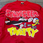 Vintage 90's LOONEY TUNES Sylvester & Tweety Tshirt