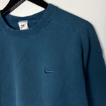 Vintage 90's NIKE Tonal Swoosh Crewneck Sweatshirt