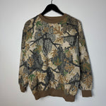 Vintage 90's PREDATOR Real Tree Camo Crewneck Sweatshirt