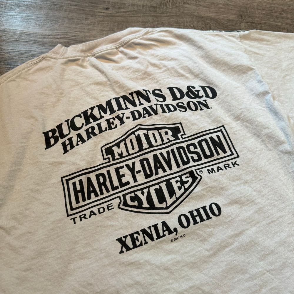 HARLEY DAVIDSON All Over Print Eagle Tshirt