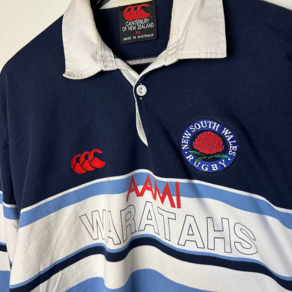 Vintage 90's New South Wales WARATAHS Rugby Sweatshirt