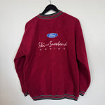 Vintage 90's FORD Ski & Snowboards Fleece 1/4 Zip Sweater