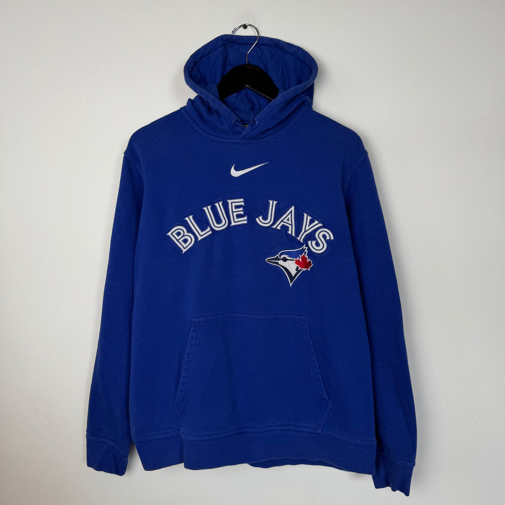 MLB Toronto BLUE JAYS Nike Middle Swoosh Hoodie Sweatshirt