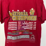 Vintage 1994 NCAA Arkansas Varsity Tshirt