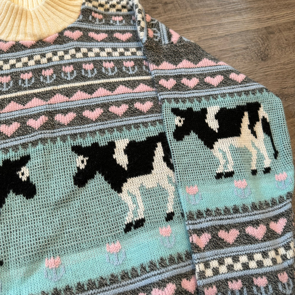 Vintage 90's COW Knit Sweater