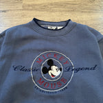 Vintage 90's DISNEY Mickey Mouse Embroidered Crewneck Sweatshirt