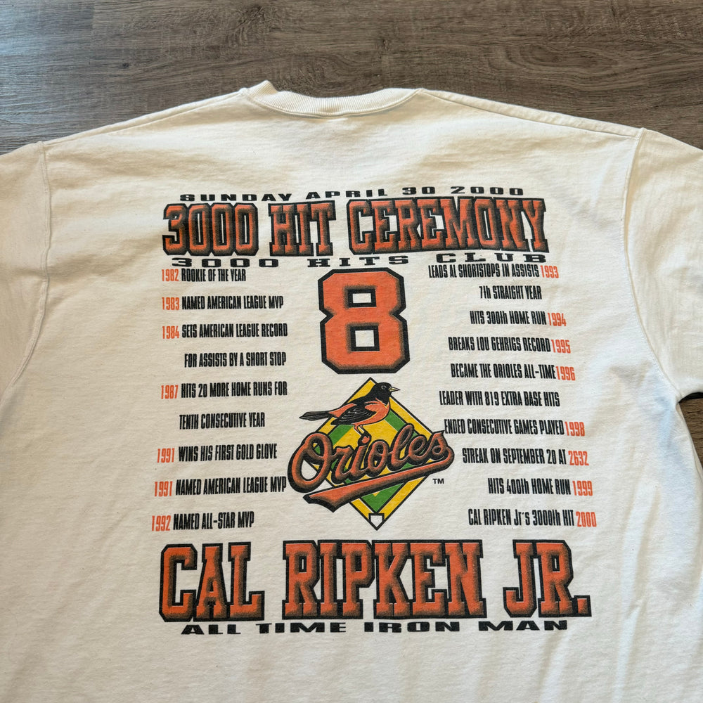 Vintage 2000 MLB Baltimore ORIOLES Cal Ripken Jr Tshirt