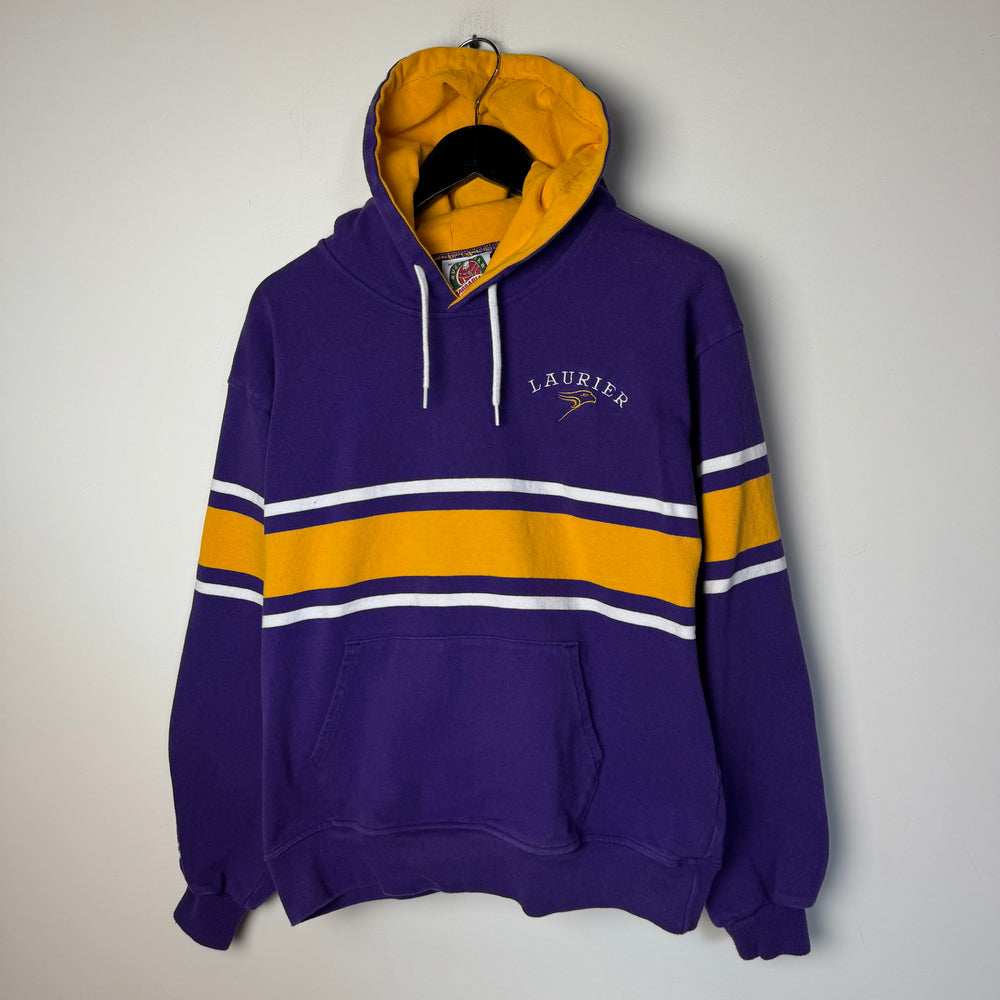 Vintage University of LAURIER Barbarian Varsity Hoodie Sweatshirt
