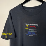 Vintage 1992 METALLICA World Tour Band Tshirt