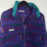 Vintage 90's COLUMBIA Patterned Fleece Jacket