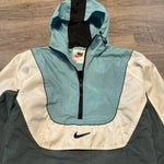 Vintage 90's NIKE Swoosh Hooded 1/2 Zip Anorak Jacket