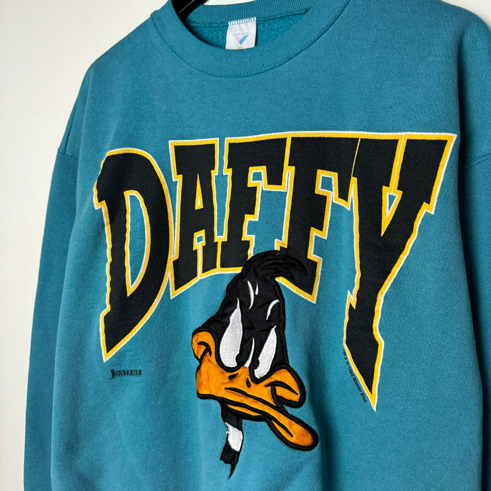 Vintage 90's LOONEY TUNES Daffy Duck Sweatshirt